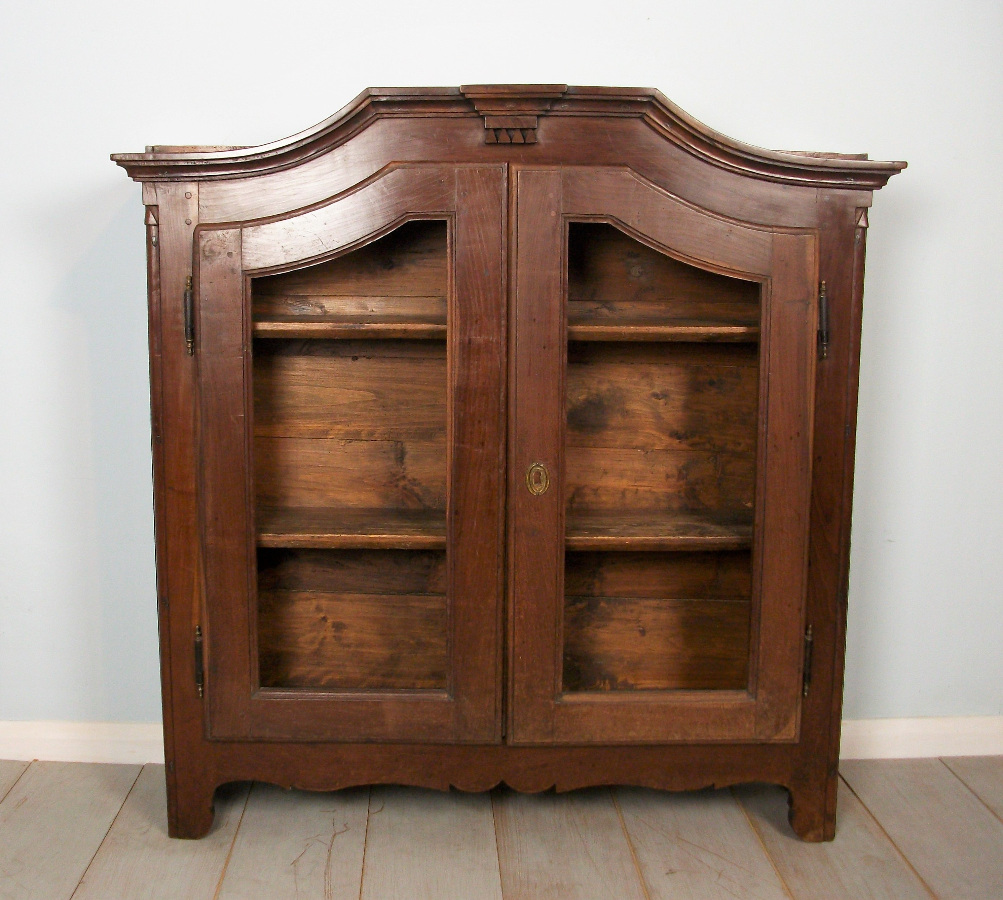 italian walnut cabinet